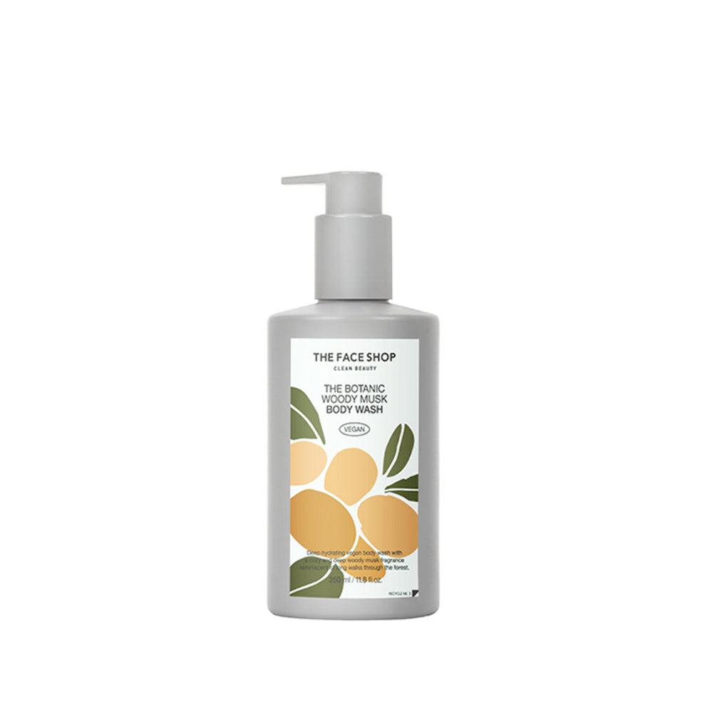 The Botanic Woody Musk Body Wash